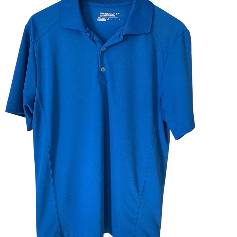 Nike Men's Vibrant Blue Golf Polo